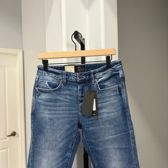 Neuw Denim Mens Iggy Skinny Jean Blue 30x32” Jeans NWT Organic Medium Wash - Picture 5 of 9